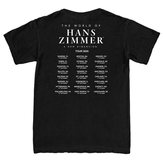 2025 WOHZ Admat Tour Tee - Black