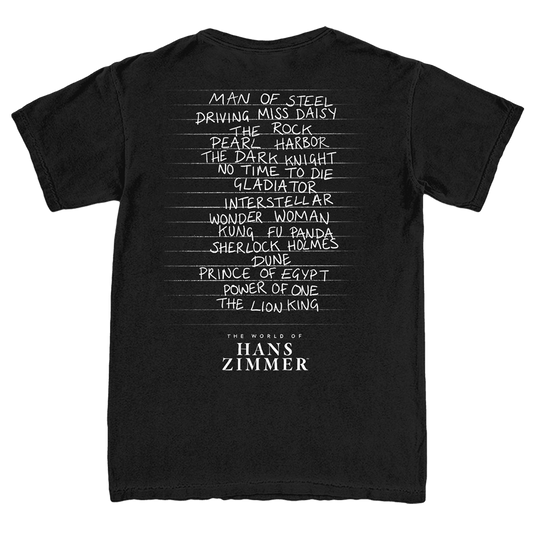 Setlist Tee - Black